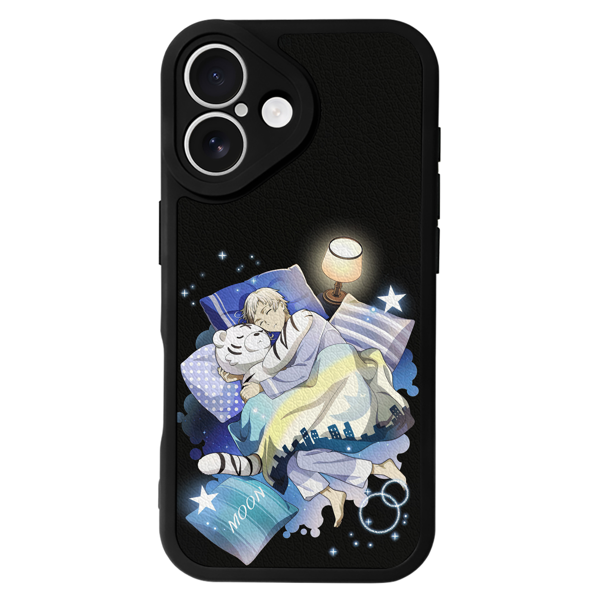 （画像用） 文豪ストレイドッグス Bungo Stray Dogs 【iPhone 16シリーズ対応】シリコンスマホケース（レザー調） 材質：シリコン